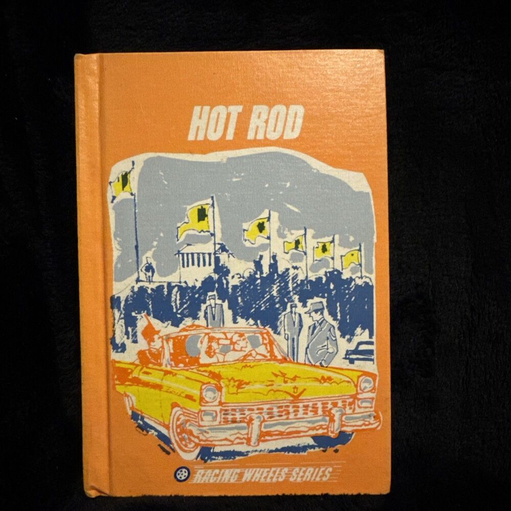 Vintage Hot Rod Racing Wheels Series Anabel Dean 1972 HB Benefic Press
